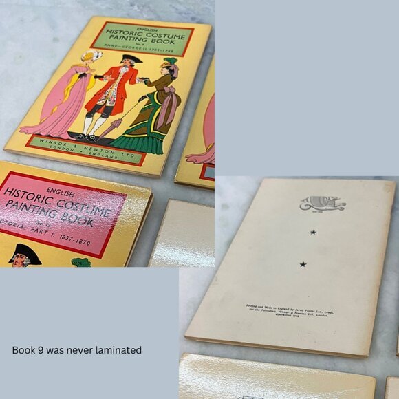 Winsor & Newton Ltd, Historic Costume Painting Book RARE COMPLETE SET 16 VOLUMES - Picture 9 of 16